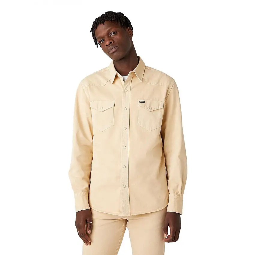 Camicia Wrangler deux poches 27mw