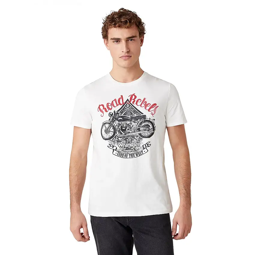 T-shirt Wrangler Biker