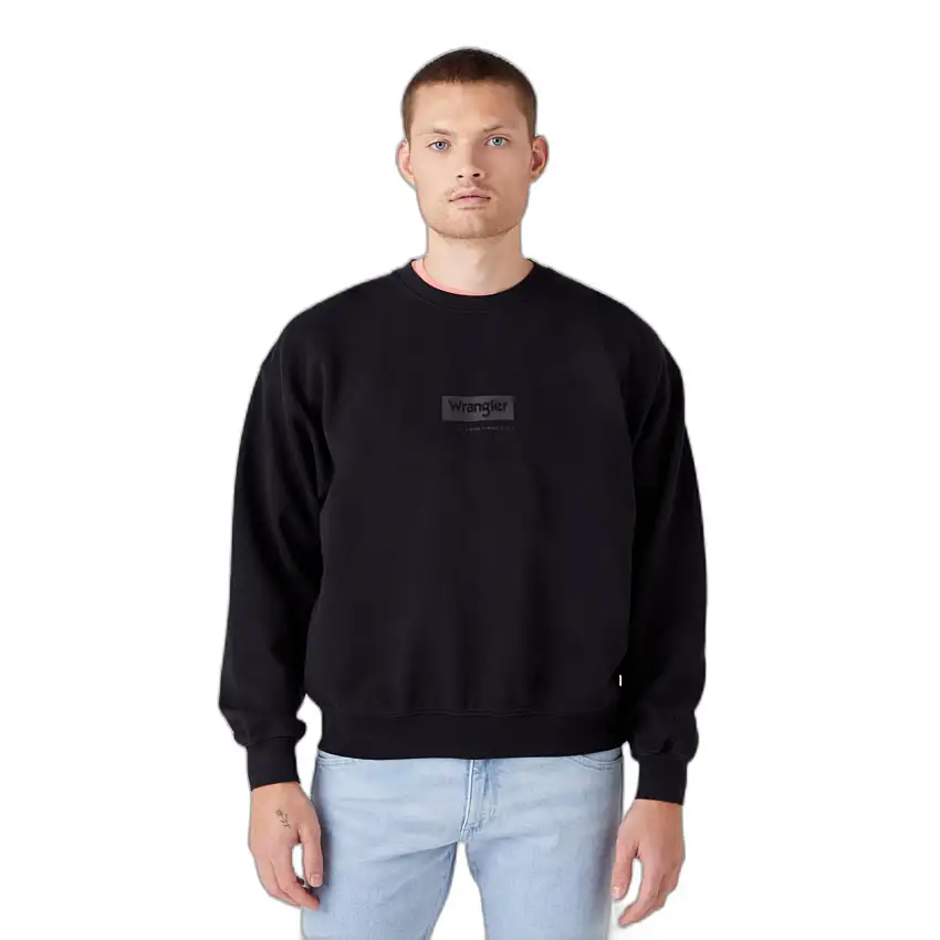 Felpa Wrangler Logo Crew
