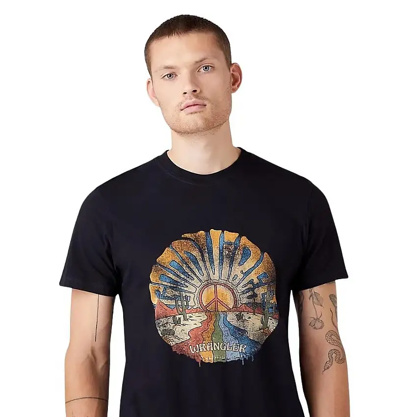 Maglietta Wrangler Big Rainbow